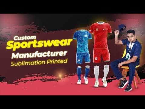 Custom Sportswear Manufacturer Sublimation Printed | Customize Jersey | WhiteLabel.com.bd